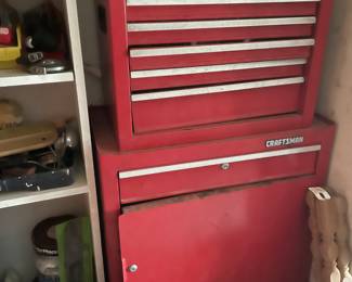 Craftsman toolbox full of tools