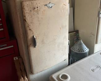 One of two Vintage Refrigerators