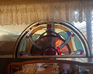 Arched Stained Glass