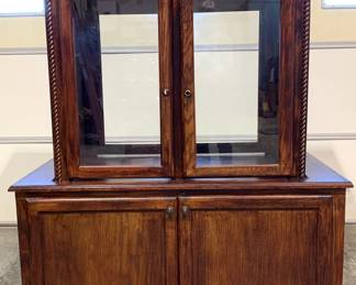 Display Cabinet - Rolling - 1 piece