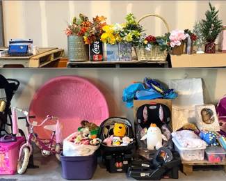 Bouquets - Office Supplies - Stroller, Infant Car Seat w/bases, Booster Car Seat, Girls Bike, Kiddie pool & inflatable floats - books, games & toys