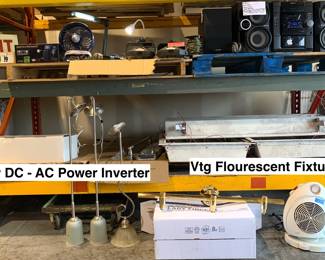Lighting - Stereo equip & more