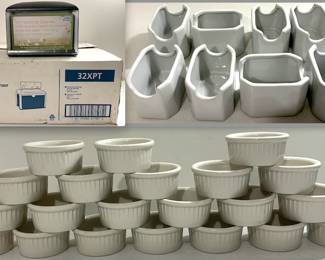 Napkin, Sugar Pakcket Holders & Ramekins