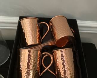 New in box copper mugs with shot gladdv