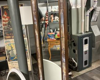 Mcm stained glass mirror