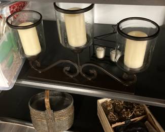 Candle holder great for your summer barbecues