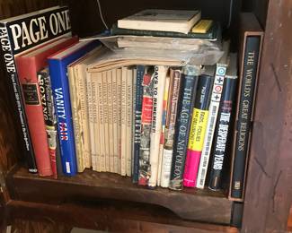 A huge selection of great books some war books also