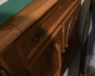 Server that matches the dinning room hutch