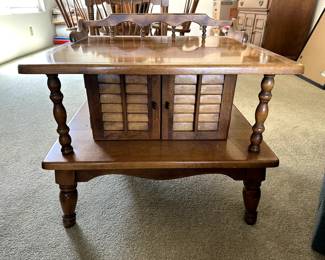 Side tables available