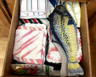 Lots of cute and nice towels, mitts, and more!