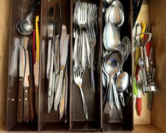 Lots of cutlery!