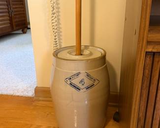 Pittsburgh Pottery Butter Churn