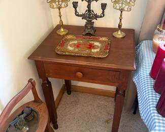 Side Table with Drawer