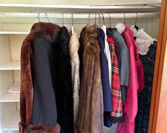 Fur coats