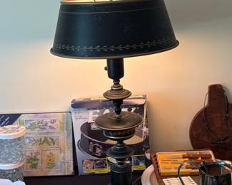 Toleware lamp