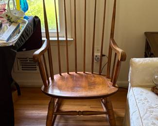 1 of 2 rocking chairs