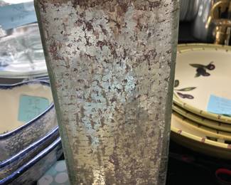 Arhaus mercury glass hanging square