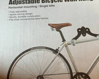 Bicycle wall hanger