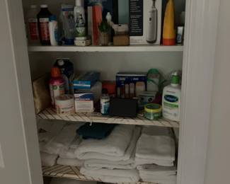 Towels ,sheets and other items