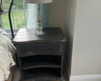 Arhaus distressed end tables