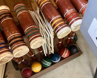 Croquet set