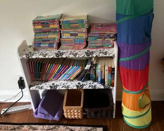 Books and book case