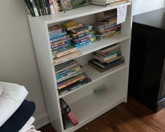 Bookcase and books great for child room