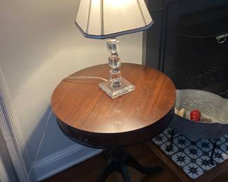 Antique pedestal table