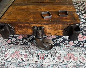 Nutting Truck & Caster Coffee Table