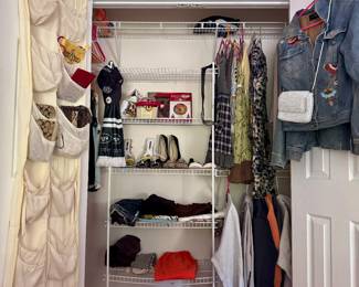 Woman's Clothing, Purses and Shoes
