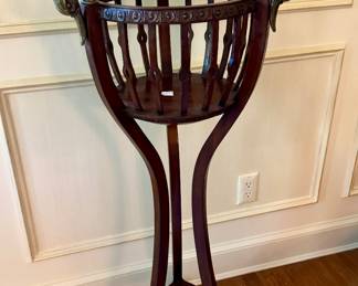 Maitland Smith Ice Bucket Holder (Foot needs repair)