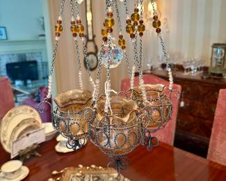 4 Hanging Votive Candle Holders (Hanging)
