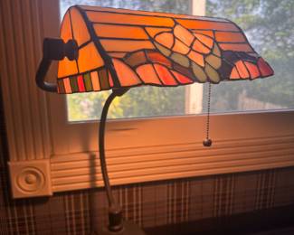 Tiffany-style lamp