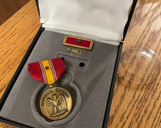Antique war medal army