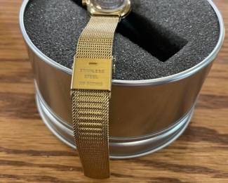 Gold watch
