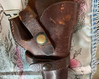 Old gun holster