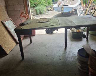 Nice dinning table. 2 more in the house.