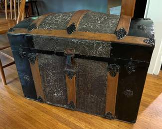 Black and Silver Trunk