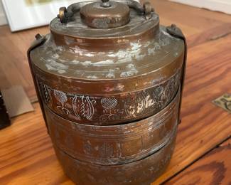 Antique Turkish lunch box