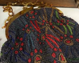 Antique Beaded Purse