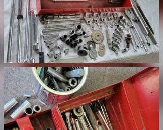 Mechanic Tools
*Mechanics tool box with assortment of wrenches and ratchets