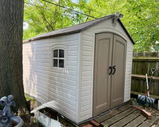 8 x 12 - you move Lifetime Shed