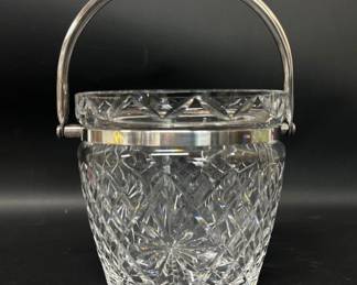 Waterford cut crystal ice bucket