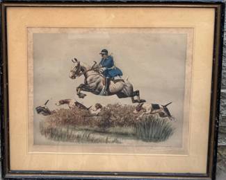 Signed F. Rebour engraving