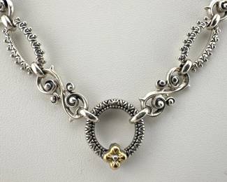 Barbara Bixby 18kt, sterling necklace