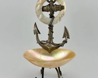 Mother of pearl pocket watch stand