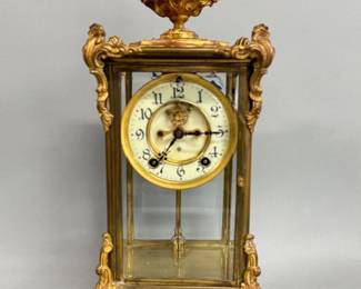 1904 Ansonia Marquis regulator mantel clock