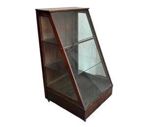 Vintage store display cabinet