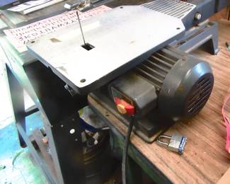 Jig Saw in shop works great located in shed.