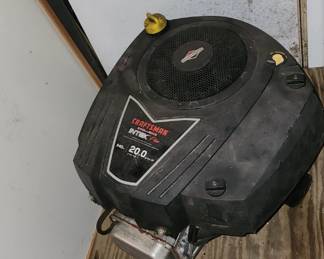 Re built riding mower engine